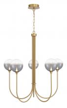 Eurofase 48922-029 - Iissa-Chandelier-5Lt-34In-GD-Sk