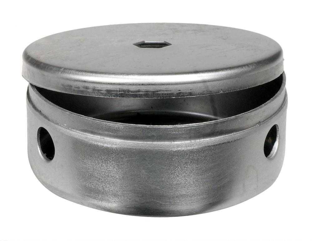 2-3/4&#34; Fixture Body And Cover; Unfinished; 4 Arm Holes