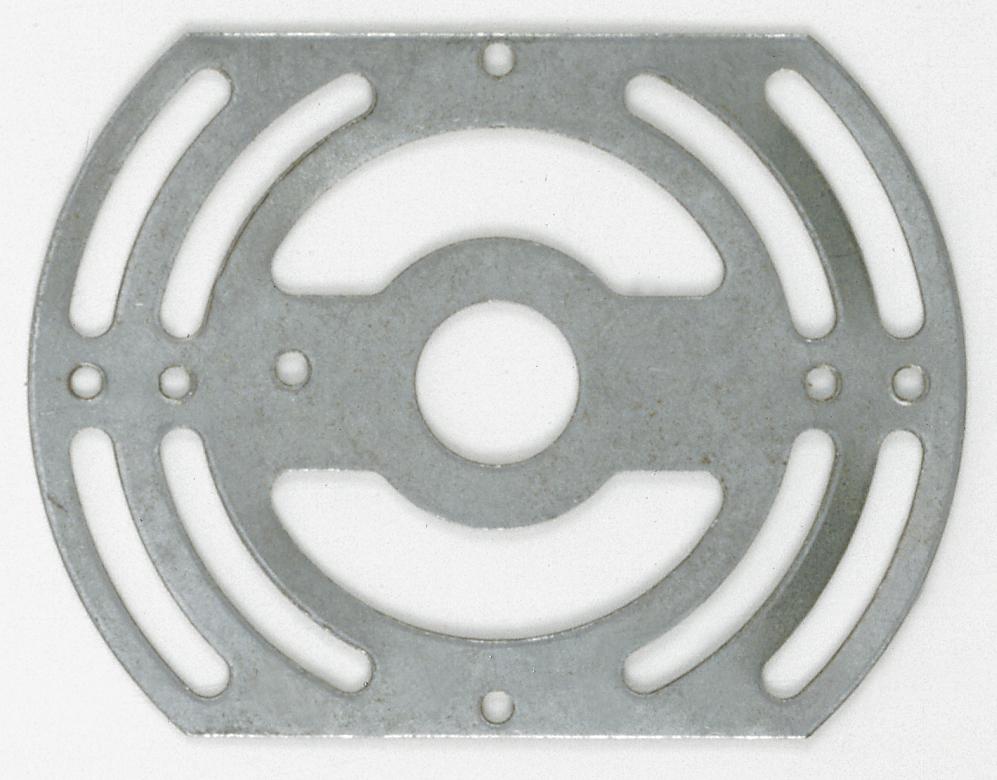 Universal Crossbar; 4&#34; Length; 3&#34; Diameter; Screw Holes; 2-3/4&#34; x 3-1/2&#34; Center To