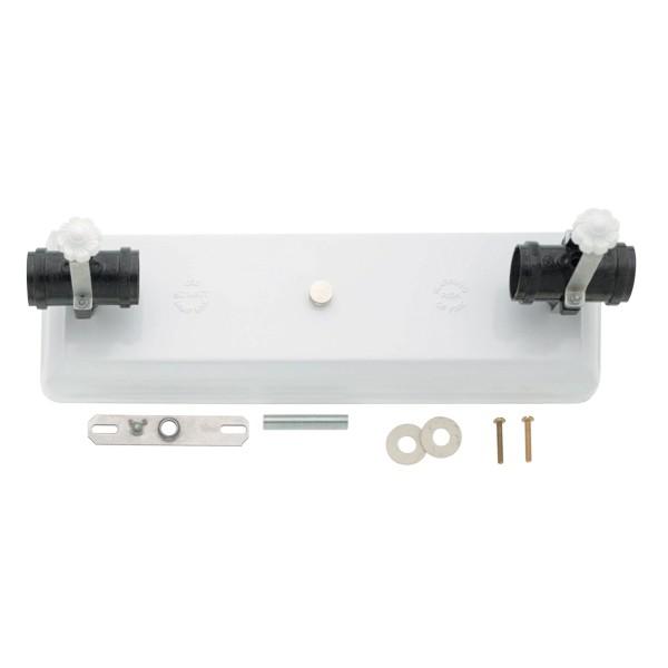 4-Light U-Channel Glass Holder; 4 Light For Use With 24&#34; U-Bend Glass; Includes Hardware
