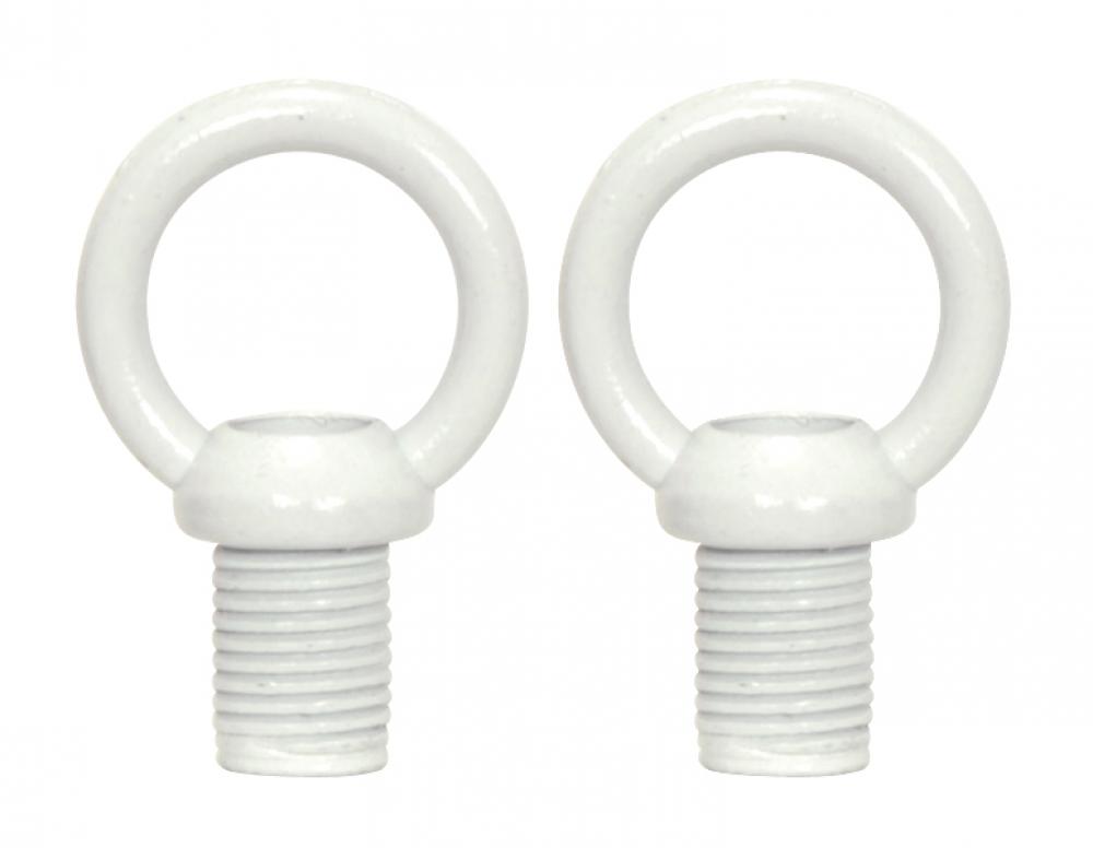 Bath Swag Canopy Kit; White Finish; 5&#34; Diameter; 3- 7/16&#34; Holes; Includes Hardware; 10lbs