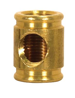 Brass Armbacks; Unfinished; 5/8&#34; x 13/16&#34;; 1/8 IP x 1/8 IP x1/8 IP; With 3 Holes
