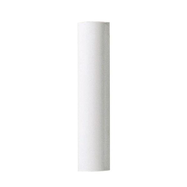 Plastic Candle Cover; White Plastic; 13/16&#34; Inside Diameter; 7/8&#34; Outside Diameter; 12&#34;