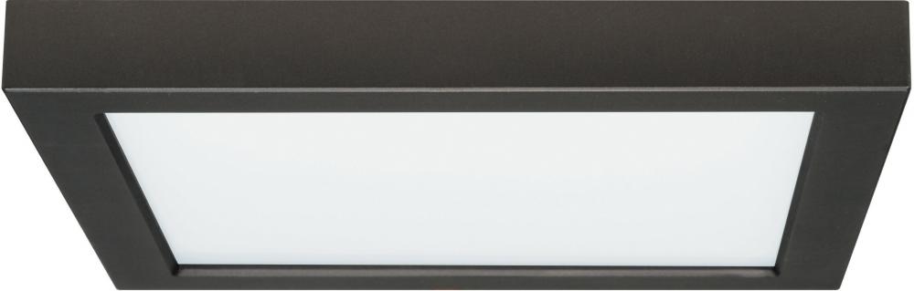 Blink - 18.5W- 9&#34;. Surface Mount LED - 3000K- Square Shape - Black Finish - 120V