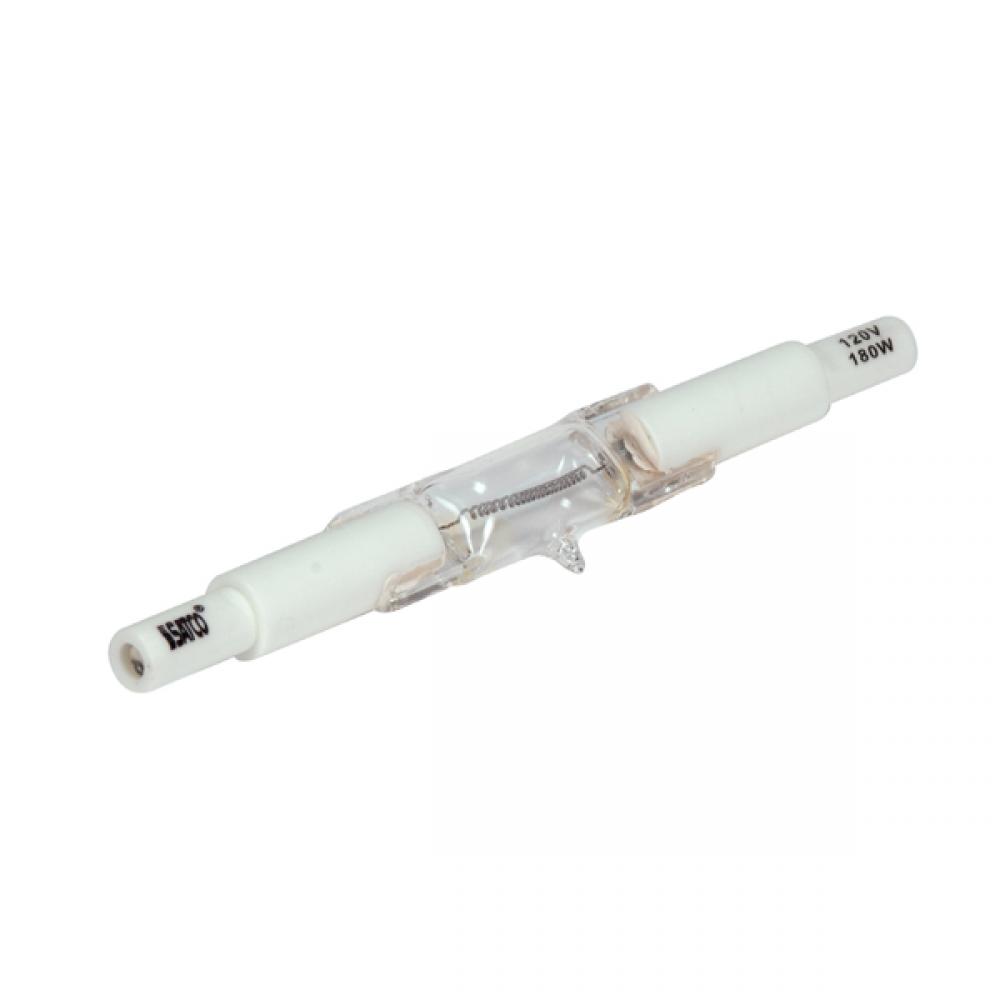 180 Watt; Halogen; T3; Clear; 2000 Average rated Hours; 3760 Lumens; Double Ended base; 118mm; 120