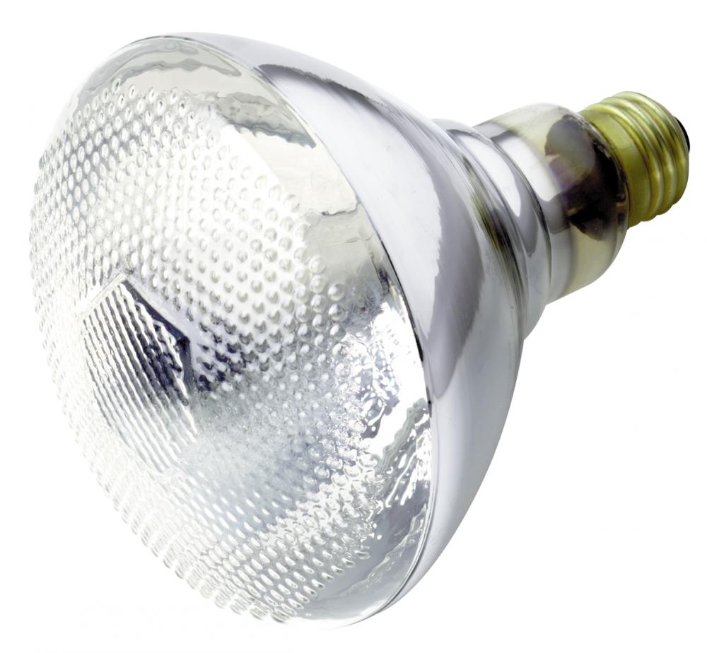 75 Watt BR38 Incandescent; Clear; 2000 Average rated hours; 700 Lumens; Medium base; 120 Volt
