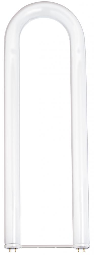 40 Watt; T12; U-Bend Fluorescent; 6500K Daylight; 88 CRI; Medium Bi Pin base
