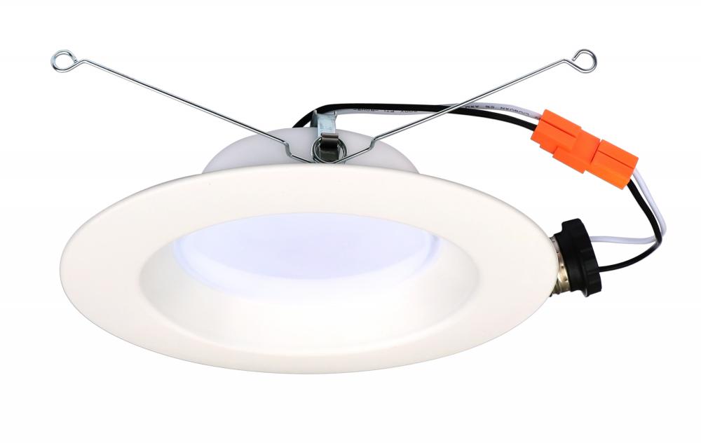 12 watt LED Downlight Retrofit; 5 - 6&#34;; 3000K; Dimmable; 120 volts