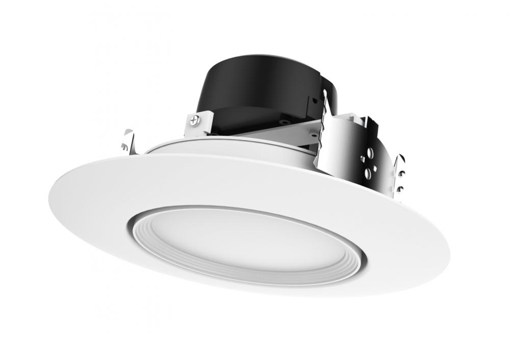 12 watt LED Directional Retrofit Downlight - Gimbaled; 5&#34;-6&#34;; 2700K; 120 volts; Dimmable