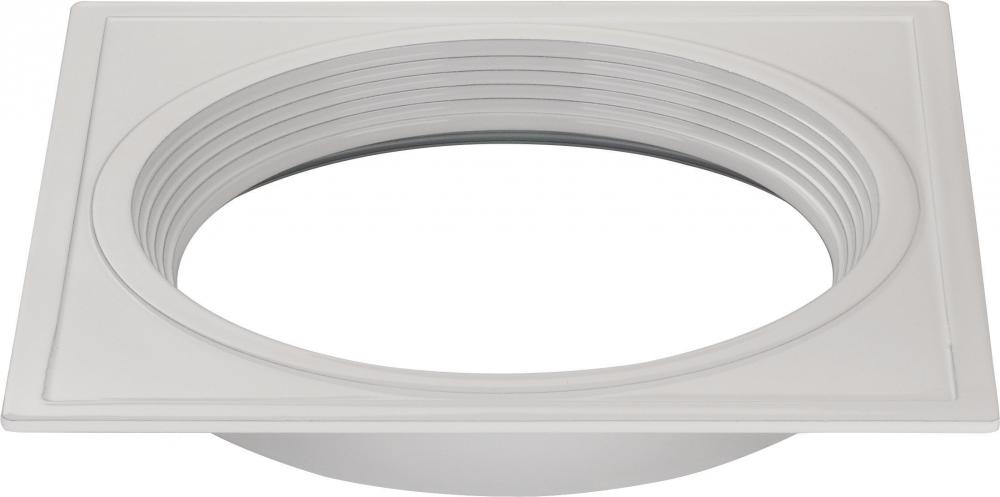 Freedom Square 5&#34; Trim Option For 5&#34;/6&#34; Base Unit; White Finish