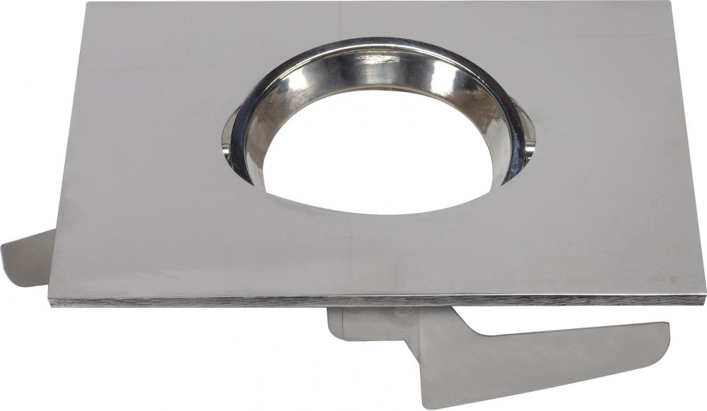 Freedom Square 5&#34;/6&#34; Gimbal Trim Option For 5&#34;/6&#34; Base Unit; Polished Nickel Finish