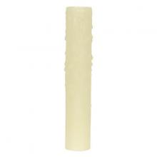 Satco Products Inc. 80/1987 - Bee's Drip (Bee's Wax) Candelabra Base; Ivory Finish; 7/8" Inside Diameter; 1-5/32"
