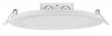 Satco Products Inc. S11719 - 18 watt LED Direct Wire Downlight; Edge-lit; 8 inch; 5000K; 120 volt; Dimmable