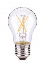 Satco Products Inc. S21711 - 5 Watt; A15 LED; Clear; 2700K; Medium base; 120 Volt; Carded 2-Card