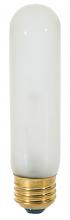 Satco Products Inc. S3705 - 60 Watt T10 Incandescent; Frost; 2000 Average rated hours; 500 Lumens; Medium base; 120 Volt; Carded