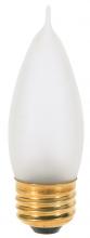 Satco Products Inc. S3769 - 60 Watt CA10 Incandescent; Frost; 1500 Average rated hours; 640 Lumens; Medium base; 120 Volt;