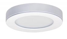 Satco Products Inc. S9680 - 13.5 watt; 7" Flush Mount LED Fixture; 3000K; Round Shape; White Finish; 120 volts; 90CRI