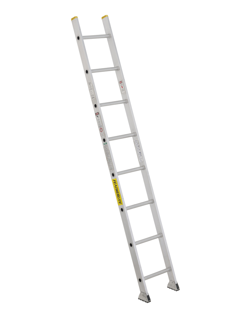 8&#39; Aluminum Straight Ladder Type IA 300 Load Capacity (lbs)