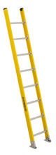 Louisville Ladder Corp 5608D - 8' Fiberglass Straight Ladder Type IAA 375 Load Capacity (lbs)