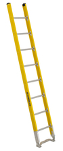 Louisville Ladder Corp 6108 - 8' Fiberglass Straight Ladder Type IAA 375 Load Capacity (lbs)