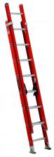 Louisville Ladder Corp FE3216 - 16' Fiberglass Extension Ladder, Type IA, 300 lb Load Capacity