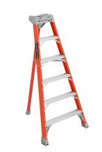 Louisville Ladder Corp FT1506 - 6' Fiberglass Tripod Ladder, Type IA, 300 lb Load Capacity