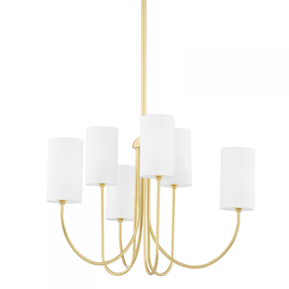 6 LIGHT CHANDELIER