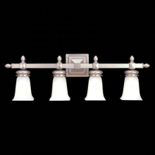 Hudson Valley 2824-PN - 4 LIGHT BATH BRACKET