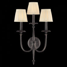 Hudson Valley 5203-AN - 3 LIGHT WALL SCONCE