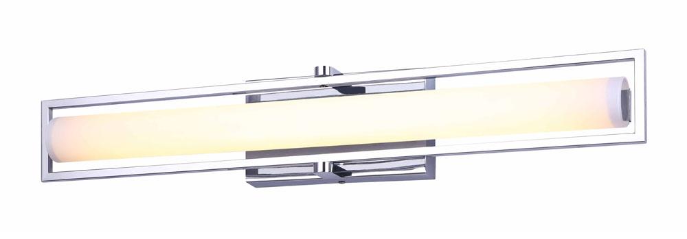 JORI, 24.5&#34; LED Vanity, Frosted Glass, 20W LED (Int.), Dimmable, 1380 Lumens