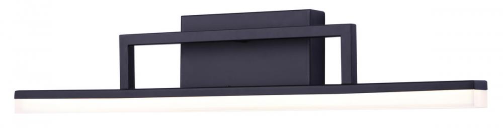 CAYSEN, LVL208A24BK, 24&#34; LED Vanity, 27W LED (Integrated), Dimmable, 1700 Lumens