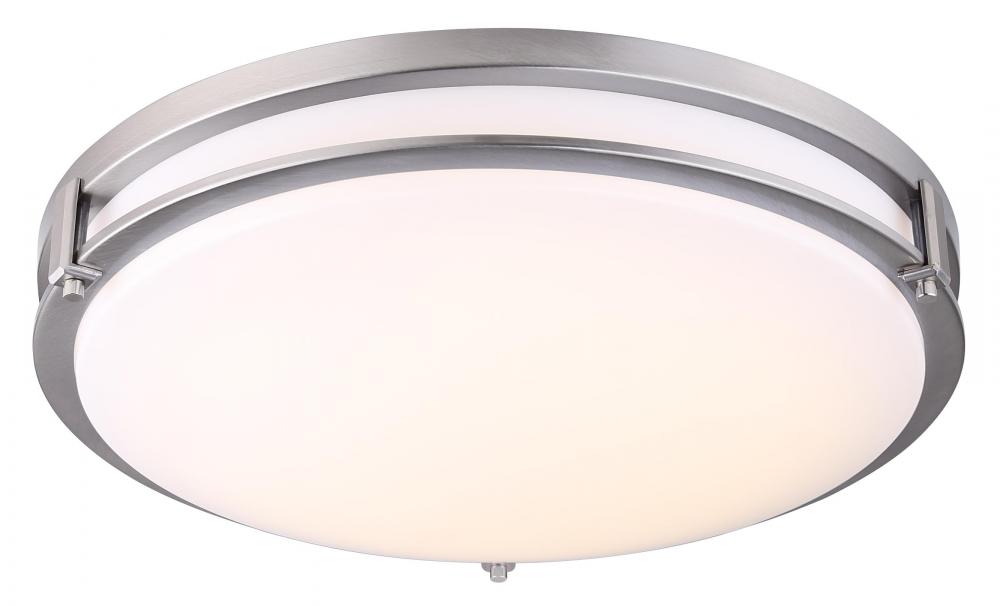 Gilda, 19&#34; LED Flush, Acrylic, 38W LED (Int.), Dimmable, 3000K 2450Lumens