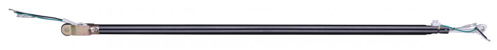 Downrod, 36&#34; BK Color, for CP48D, CP56D, CP60D, With 67&#34; Lead Wire and Safety Cable