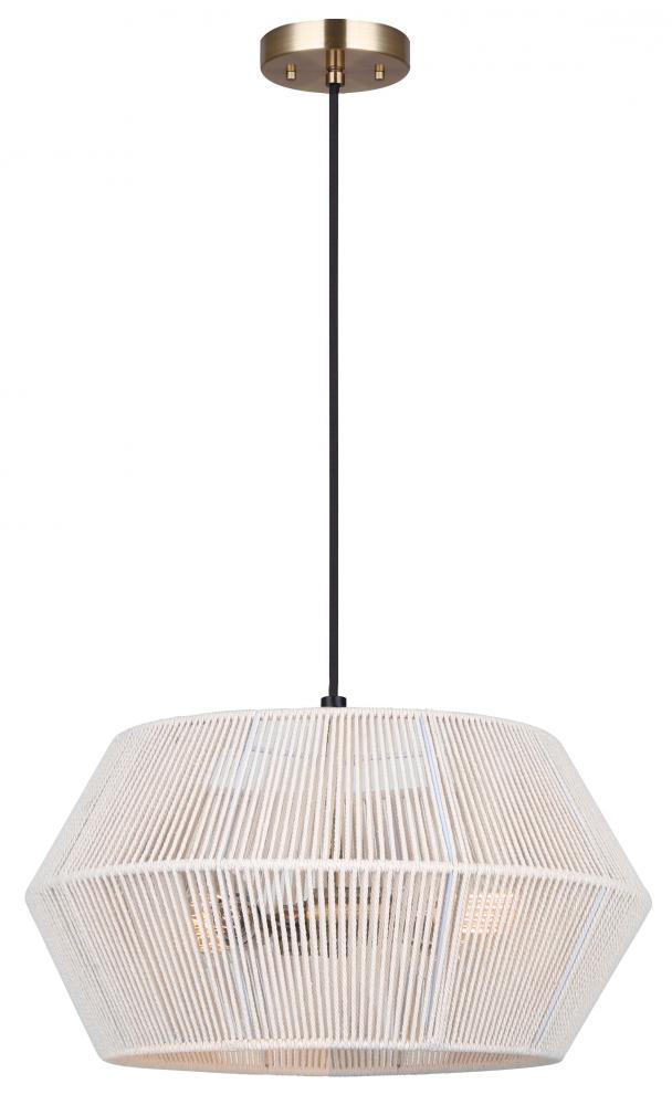 WILLOW, ICH1120A04GD18, 4 Lt 17.75&#34; Width Rod Chandelier, 60W Type A, 17.75&#34; W x 17.5 - 59.5