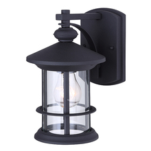 Canarm IOL315BK - TREEHOUSE, 1 Lt Outdoor Down Light, Clear Glass, 1 x 100W Type A, Easy Connect Included