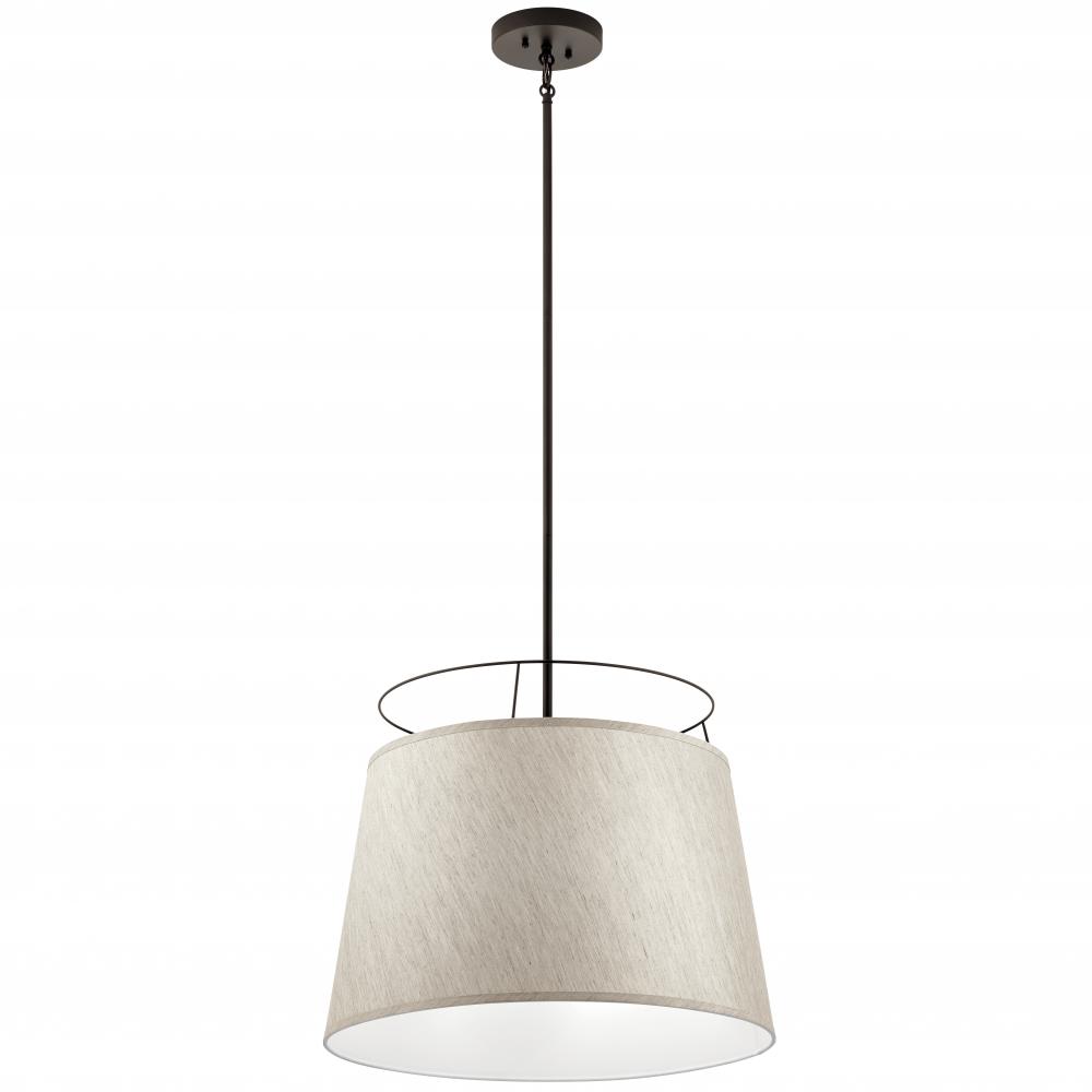 Marika 20&#34; 3 Light Pendant in Olde Bronze