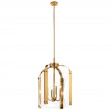 Kichler 52024FXG - Pytel™ 4 Light Foyer Pendant Fox Gold