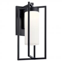 Kichler 59072BKLED - Outdoor Wall 1Lt LED