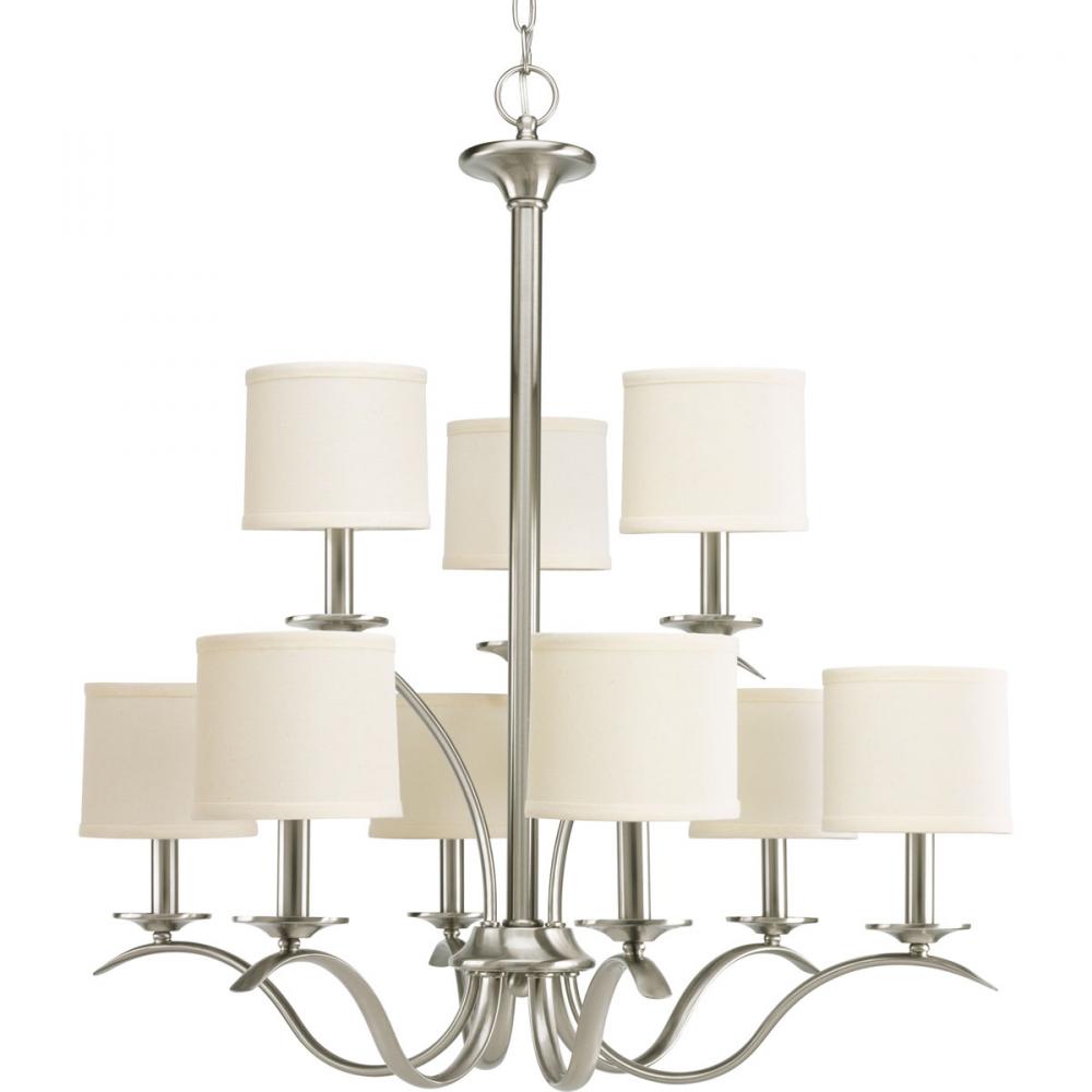 P4638-09 9-60W CAND CHANDELIER