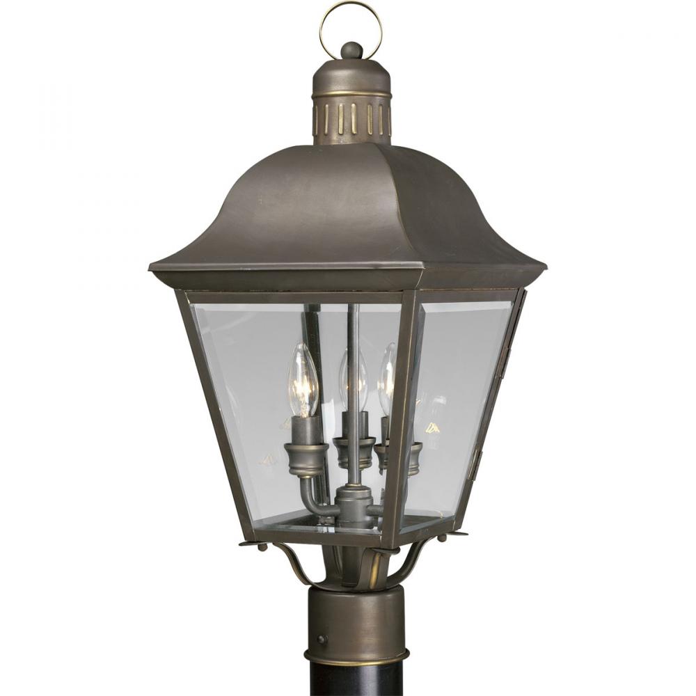 P5487-20 3-60W CAND POST LANTERN