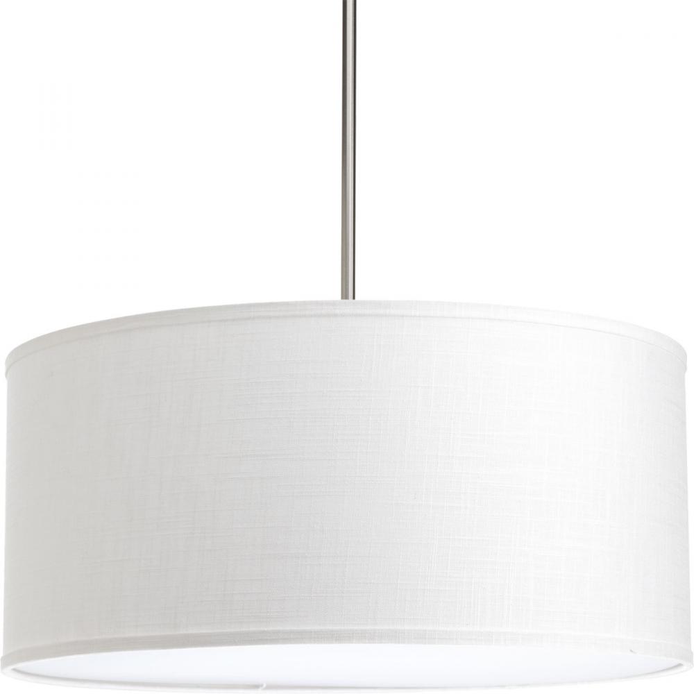 Markor Collection 22&#34; Drum Shade for Use with Markor Pendant Kit