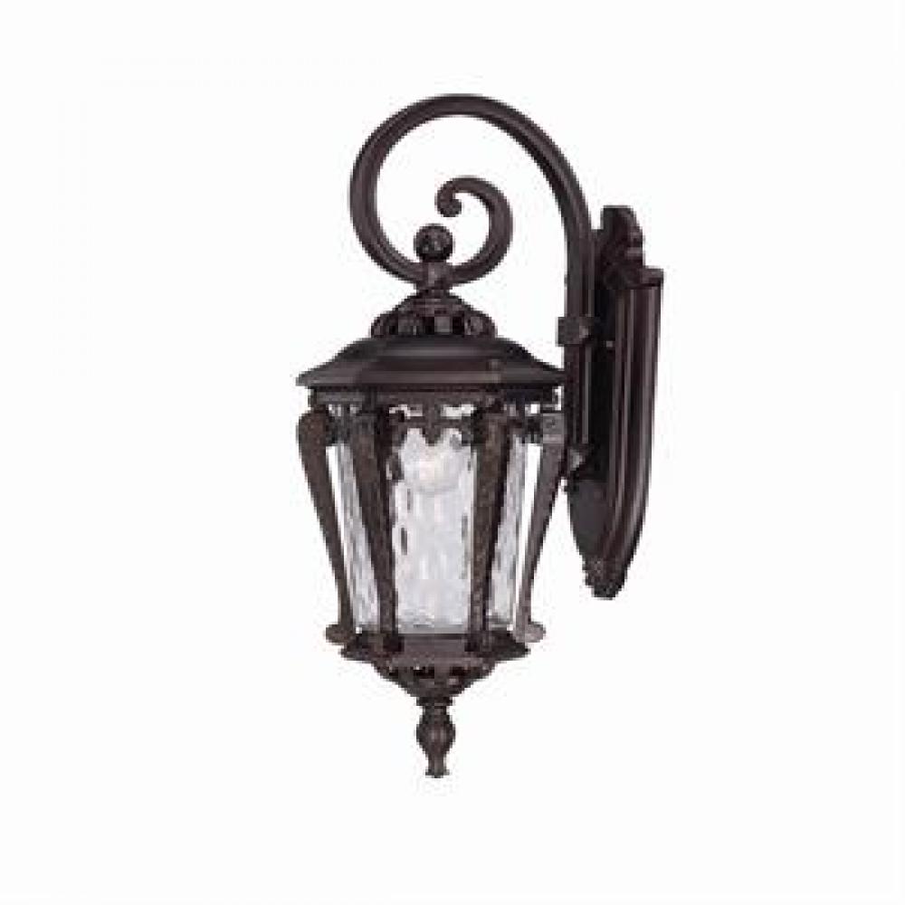 Stratford Collection Wall-Mount Outdoor Architectural Bronze Light Fixture