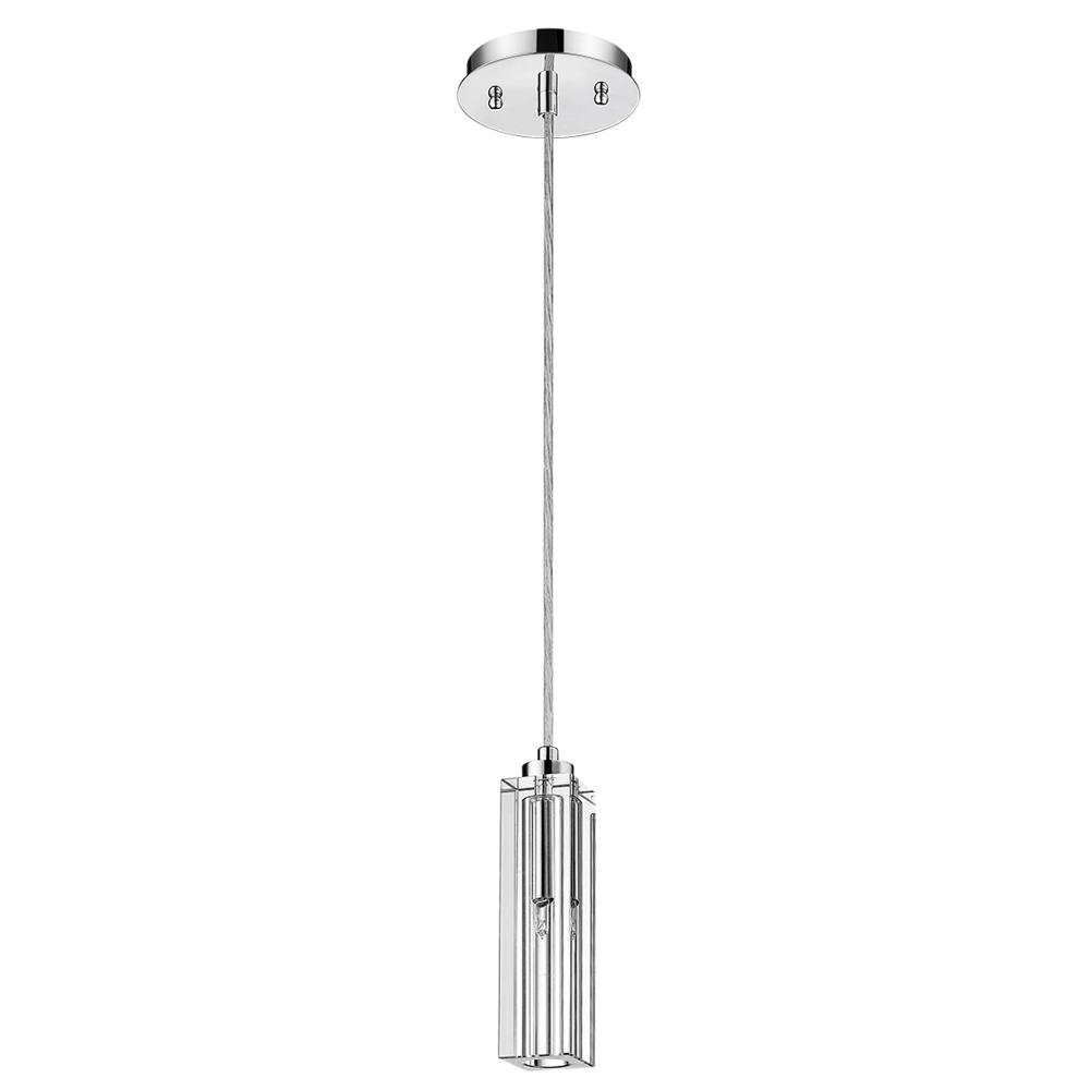 Solo 1-Light Polished Chrome Pendant