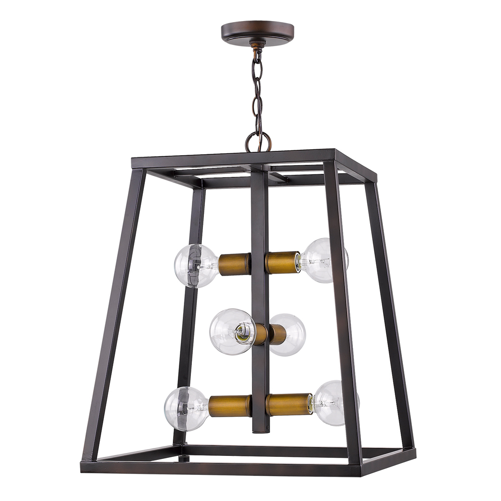 Tiberton 6-Light Pendant Lantern