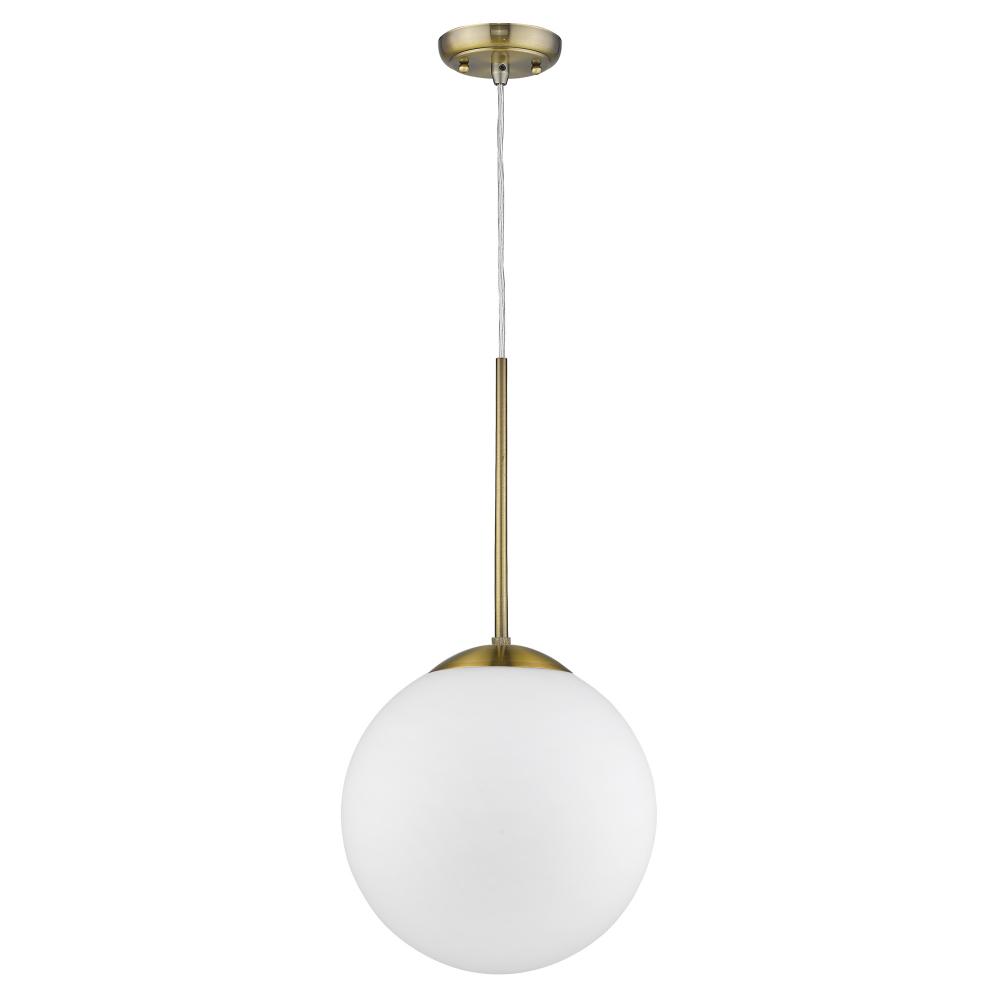 Solea 2-Light Antique Brass Pendant