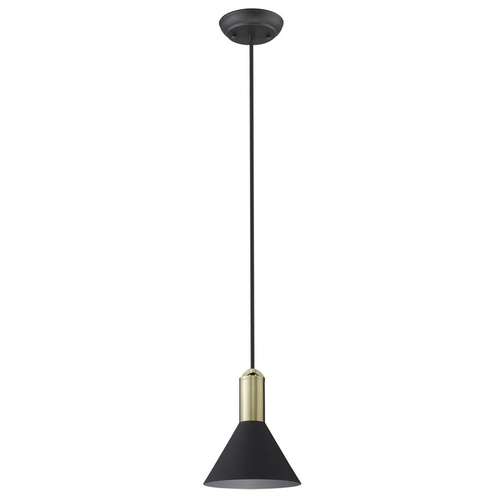 Ingo 1-Light Matte Black Pendant