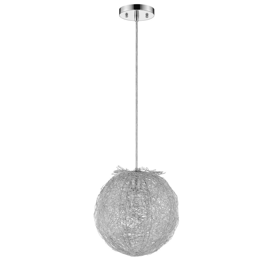 Distratto 1-Light Polished Chrome Pendant