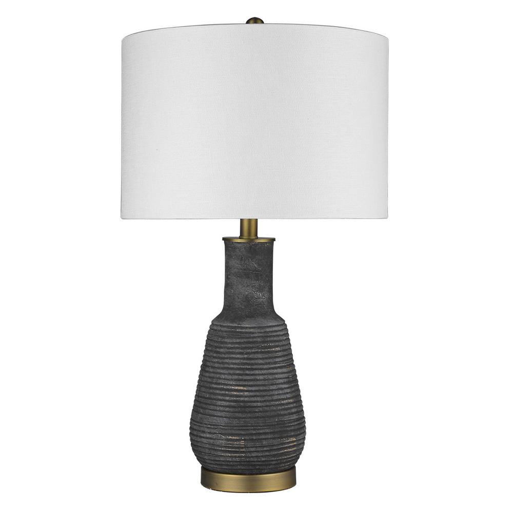 Trend Home 1-Light Brass Table Lamp