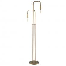 Acclaim Lighting TF70023AB - Perret 2-Light Aged Brass Floor Lamp