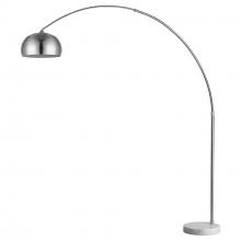 Acclaim Lighting TFA8005 - Mid 1-Light Brushed Nickel Adjustable Arc Floor  (73")